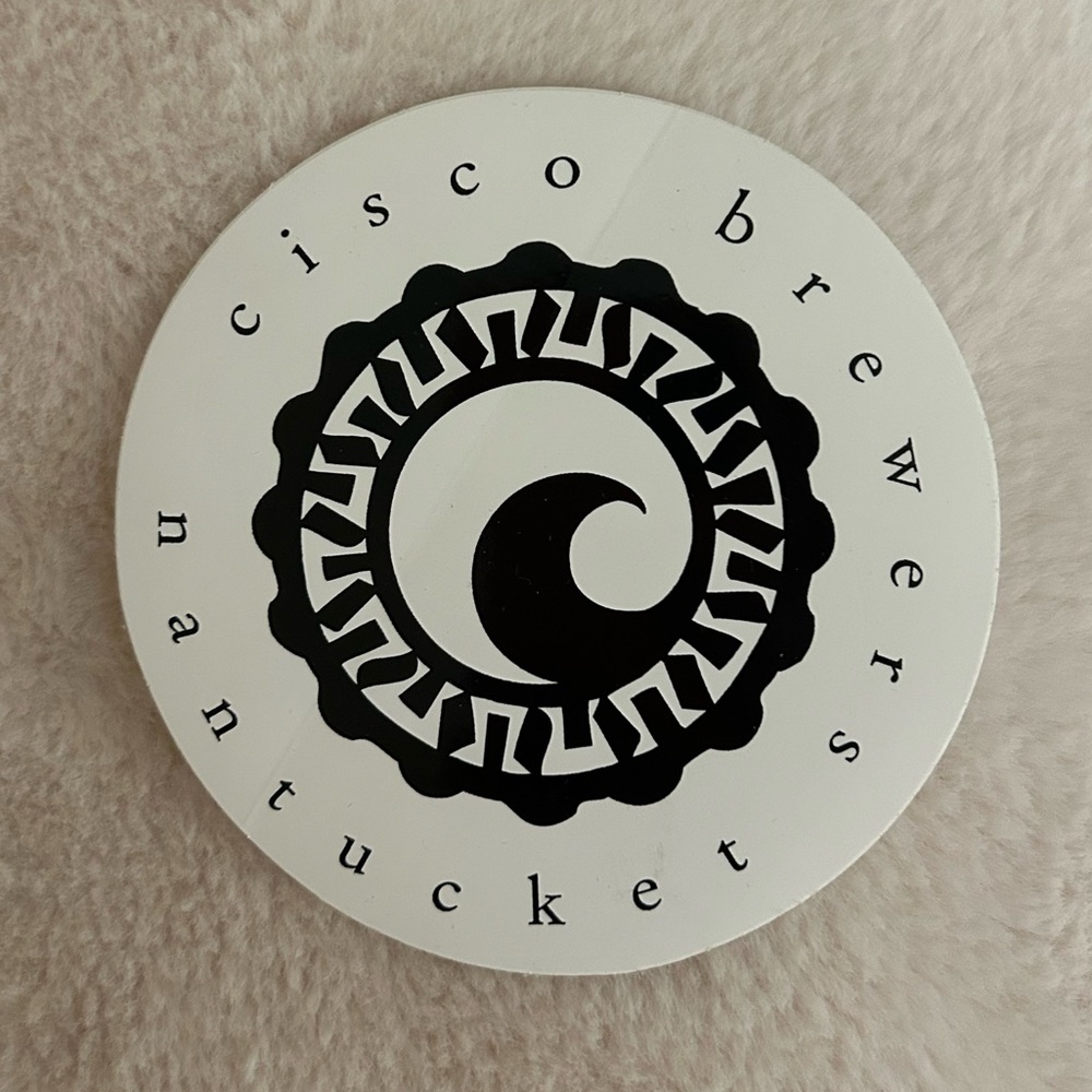 Cisco Brewers Nantucket Sticker